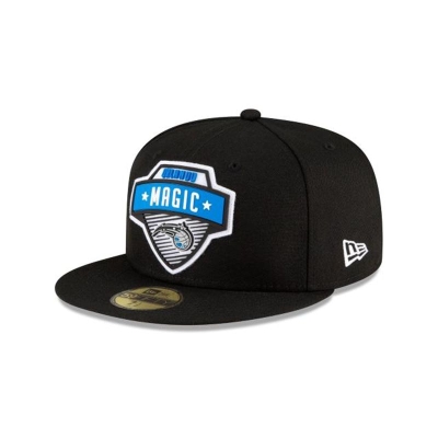 Black Orlando Magic Hat - New Era NBA Tip Off Edition 59FIFTY Fitted Caps USA7415892